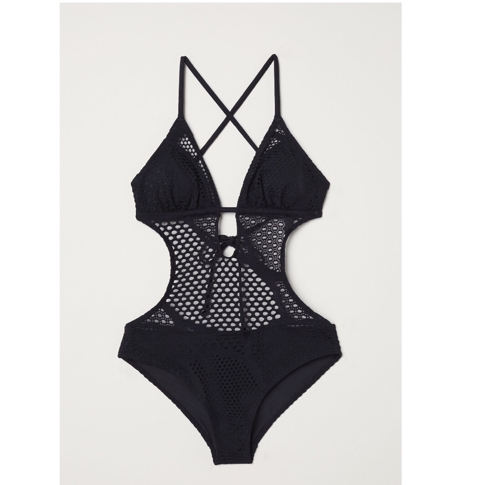 One piece bathing suit